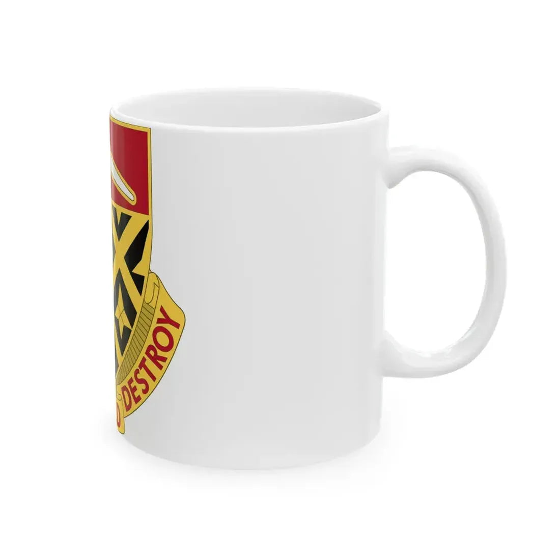 261 Engineer Battalion (U.S. Army) White Coffee Mug - Go Mug Yourself