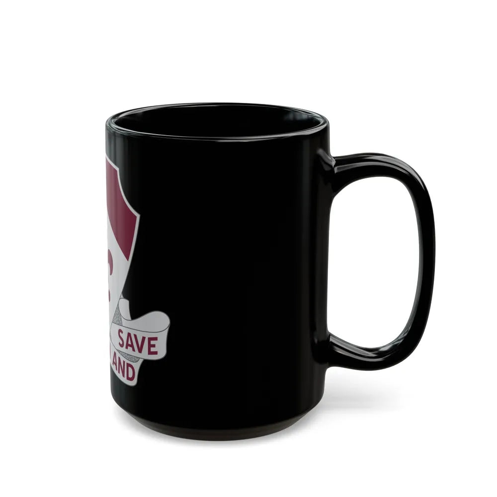 261 Medical Battalion (U.S. Army) Black Coffee Mug-Go Mug Yourself