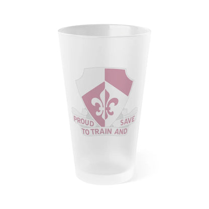 261 Medical Battalion (U.S. Army) Frosted Pint Glass 16oz-Go Mug Yourself