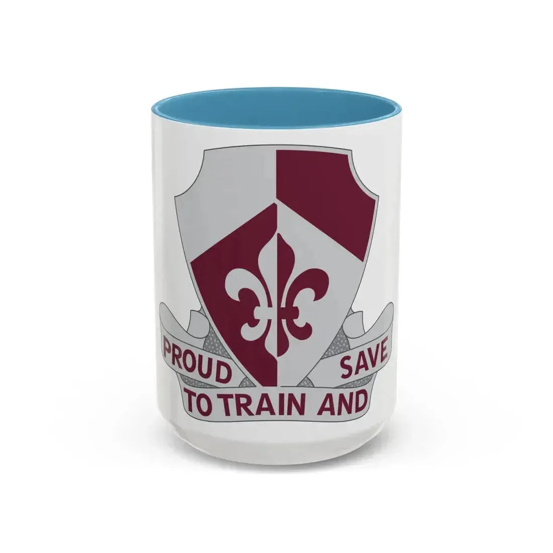 261 Medical Battalion (U.S. Army) Accent Coffee Mug 15oz Light Blue - Go Mug Yourself