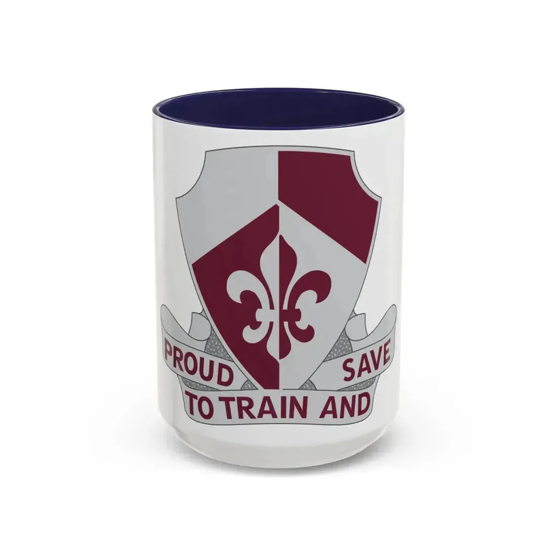 261 Medical Battalion (U.S. Army) Accent Coffee Mug 15oz Navy - Go Mug Yourself