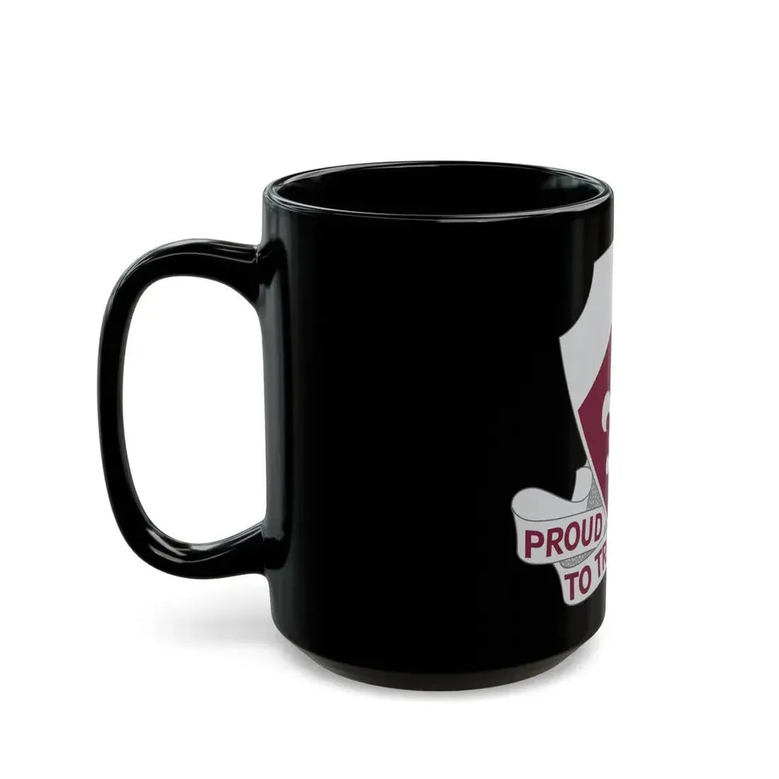 261 Medical Battalion (U.S. Army) Black Coffee Mug - Go Mug Yourself
