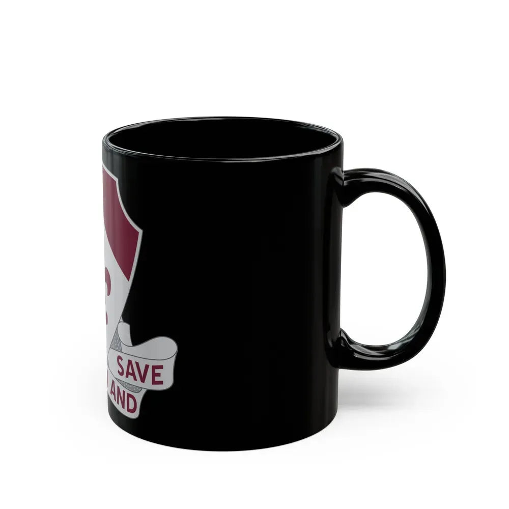 261 Medical Battalion (U.S. Army) Black Coffee Mug - Go Mug Yourself