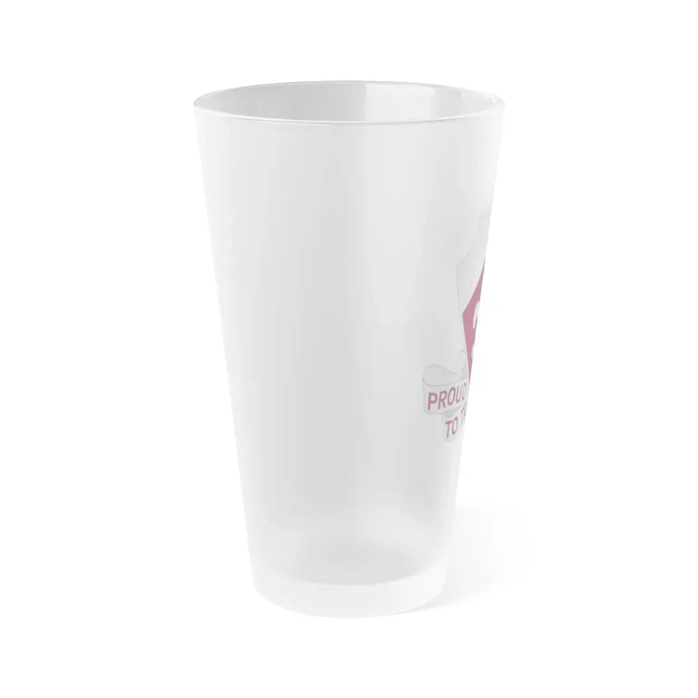261 Medical Battalion (U.S. Army) Frosted Pint Glass 16oz - Go Mug Yourself