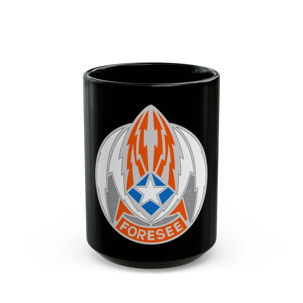 261 Signal Brigade 2 (U.S. Army) Black Coffee Mug-15oz-Go Mug Yourself