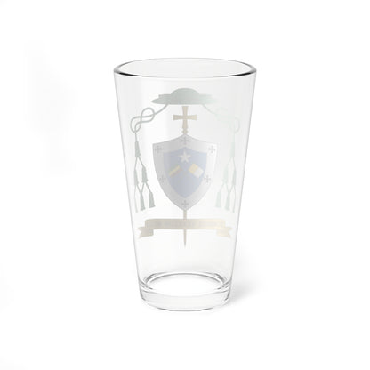 Escudo de Clímaco Zarauz Carrillo (Spain) (Coat of Arms) Pint Glass 16oz
