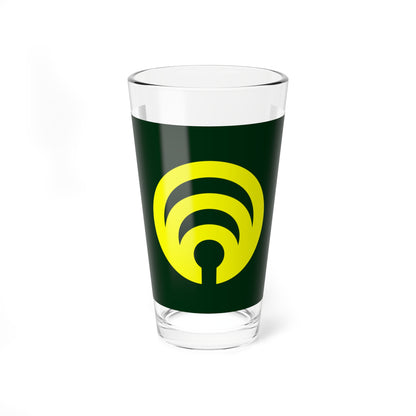 Flag of Mikasa Hokkaido (Japan) Pint Glass 16oz