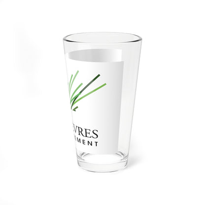 Flag of the Department of Deux-Sevres (France) Pint Glass 16oz