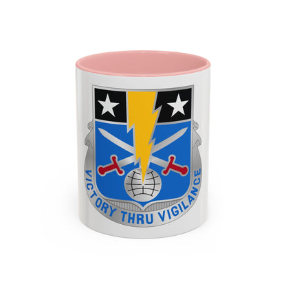 108 Military Intelligence Battalion (U.S. Army) Accent Coffee Mug