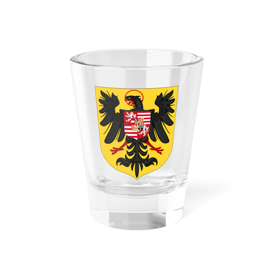 Arms of Ferdinand I and Maximilian II as Kings of the Romans (Austria) (Coat of Arms) Shot Glass 1.5oz