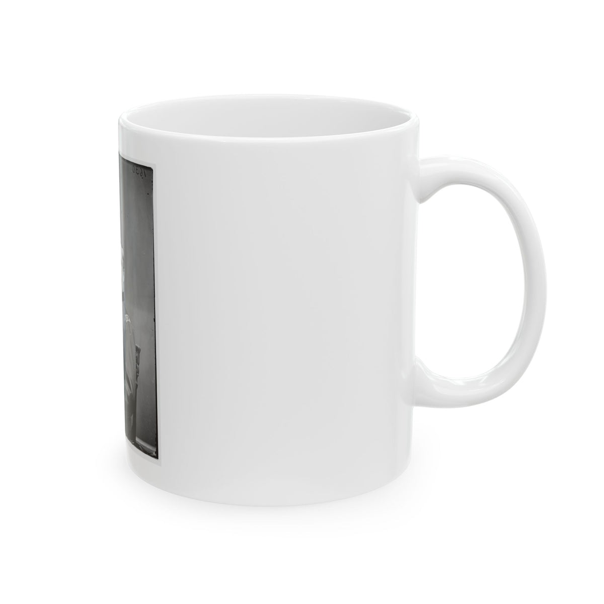 Portrait Of Maj. Gen. Irvin Mcdowell, Officer Of The Federal Army (U.S. Civil War) White Coffee Mug