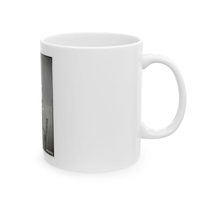 Portrait Of Maj. Gen. Irvin Mcdowell, Officer Of The Federal Army (U.S. Civil War) White Coffee Mug