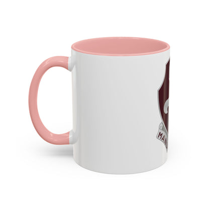 321 Medical Battalion (U.S. Army) Accent Coffee Mug