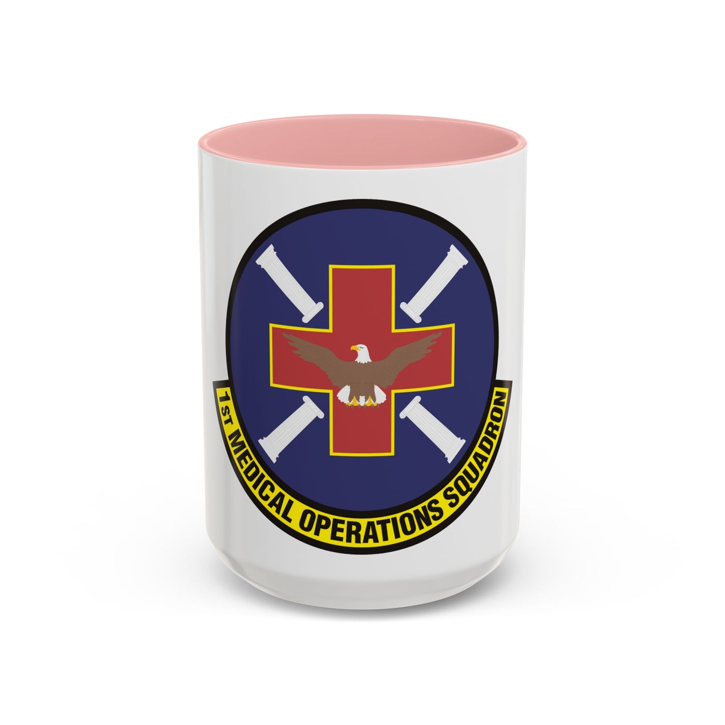 1st Medical Operations Squadron (U.S. Air Force) Accent Coffee Mug