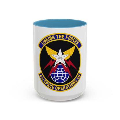 4th Space Operations Squadron (U.S. Air Force) Accent Coffee Mug