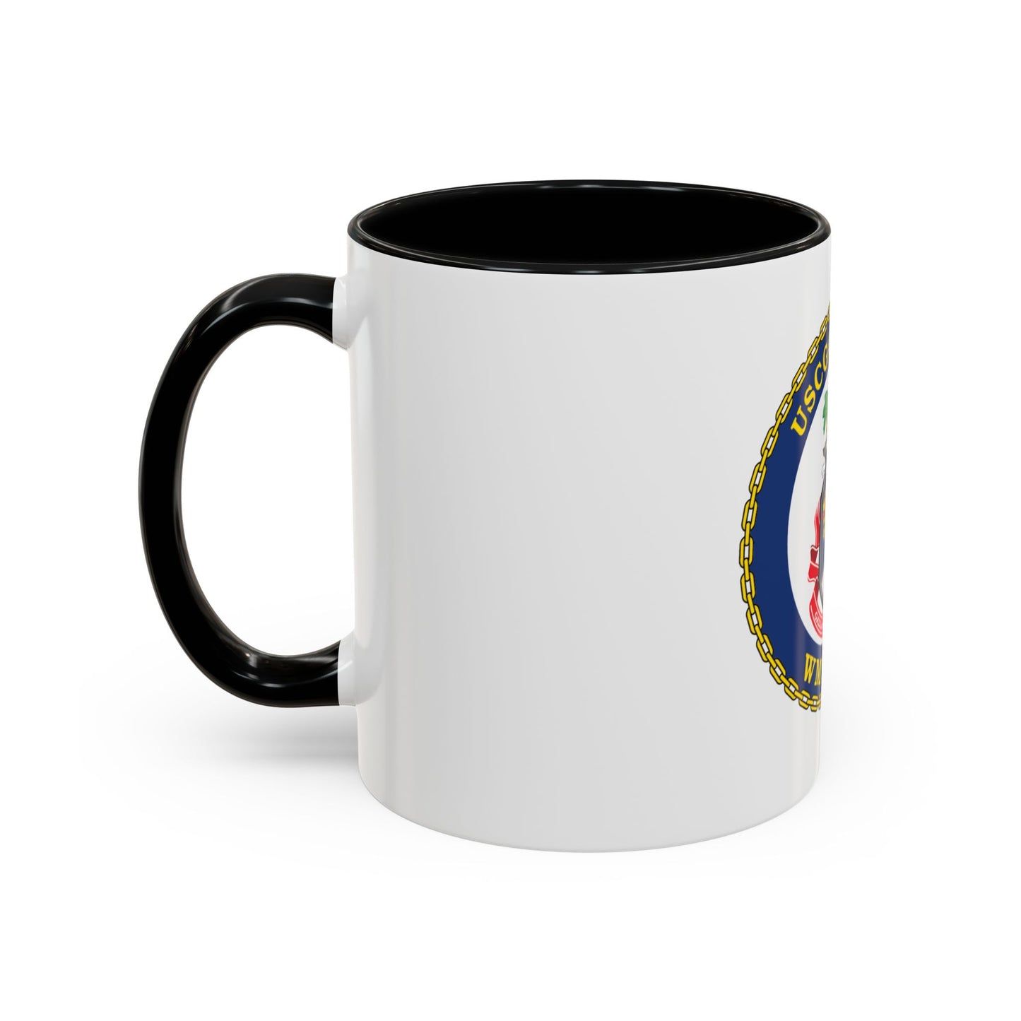 USCGC Munro WMSL   755 (U.S. Coast Guard) Accent Coffee Mug