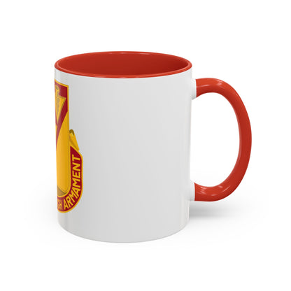 411 Ordnance Battalion (U.S. Army) Accent Coffee Mug