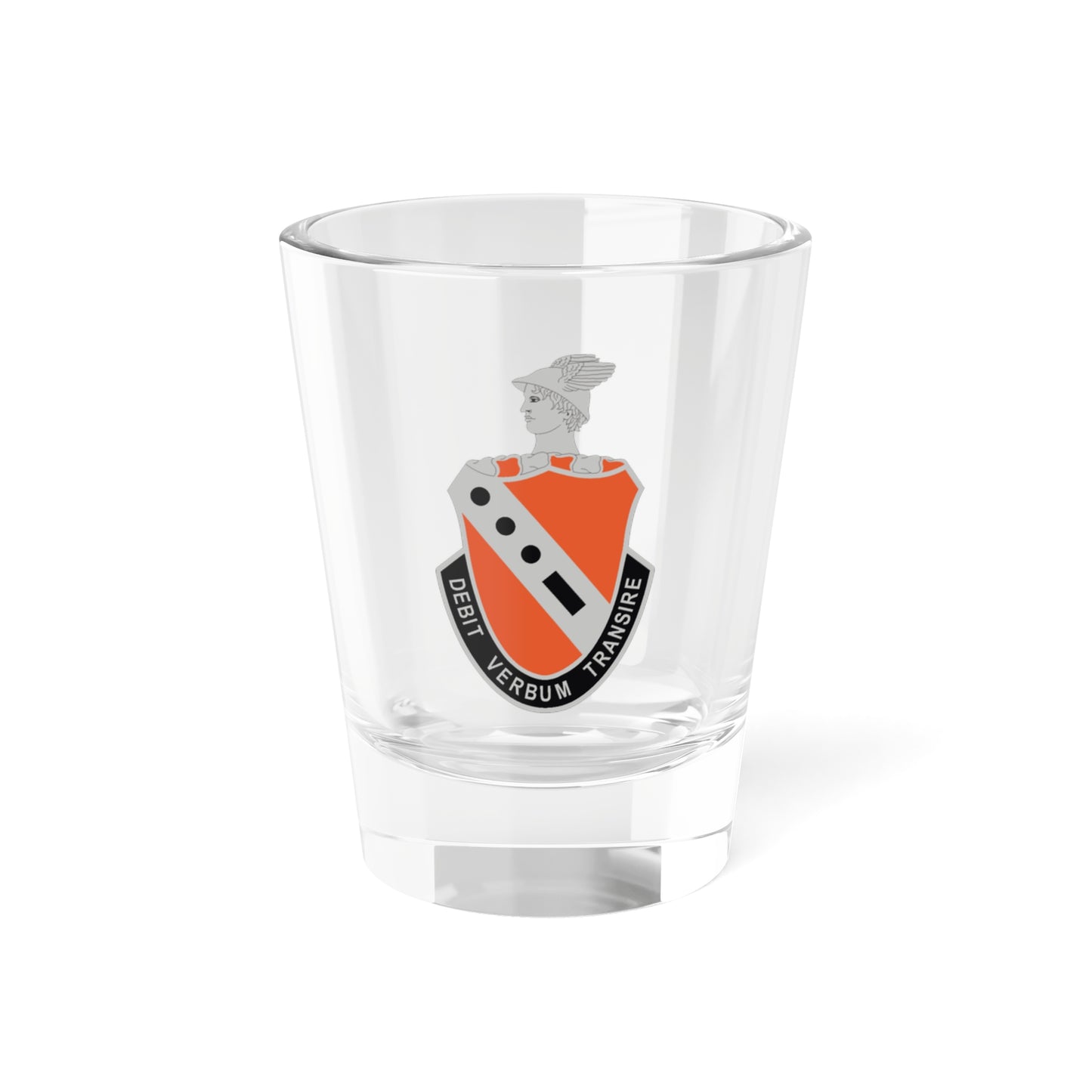 Verre à liqueur du 56e bataillon de transmission (armée américaine) 1,5 oz