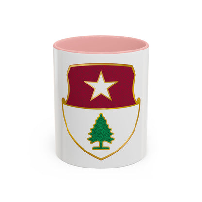 27 Antiaircraft Artillery Automatic Weapons Battalion (U.S. Army) Accent Coffee Mug