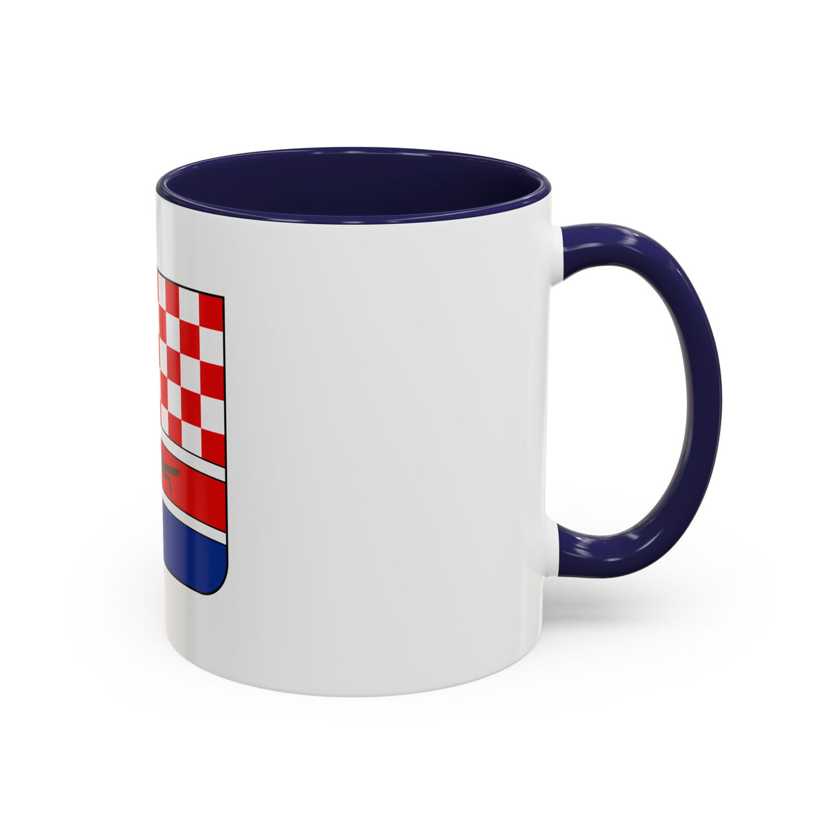 Coat of arms of Croatia (State of Slovenes, Croats and Serbs) - Accent Coffee Mug