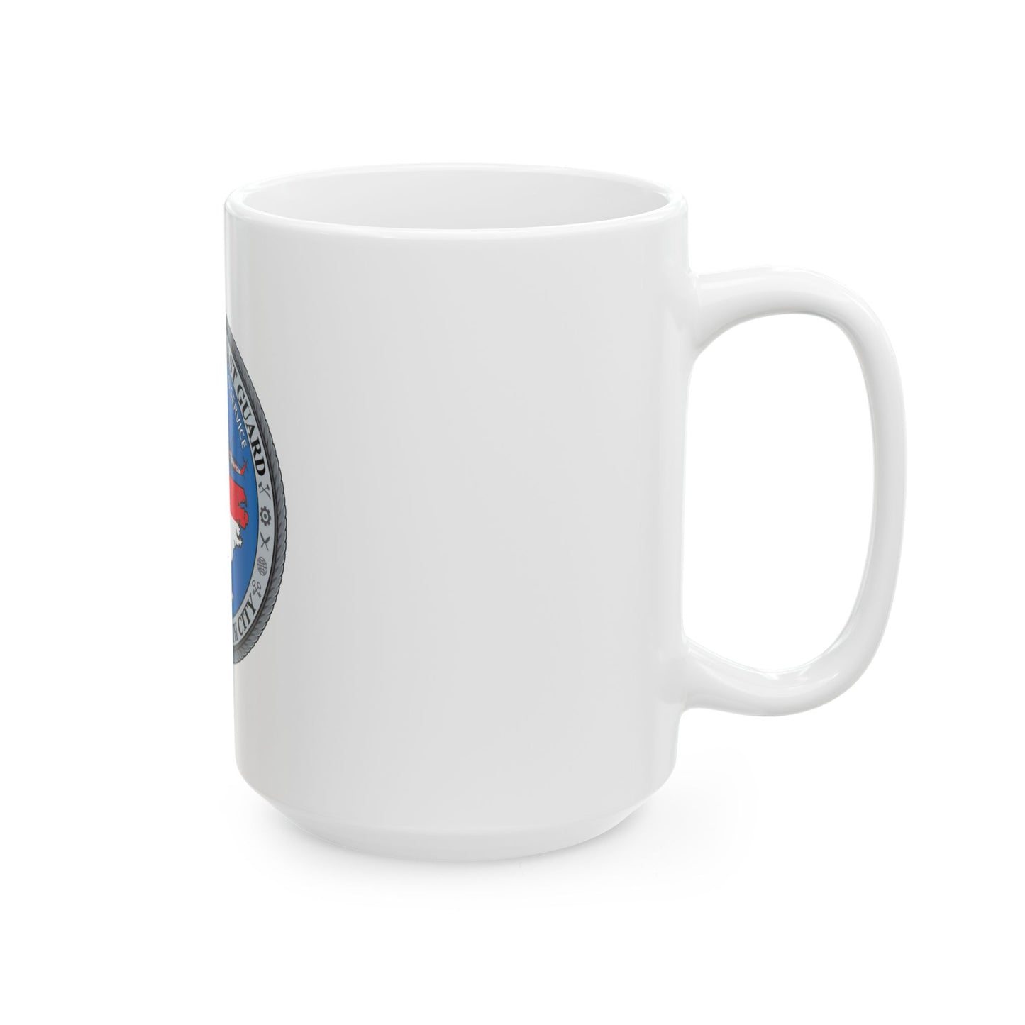 USCG Base Elizabeth City (U.S. Coast Guard) White Coffee Mug