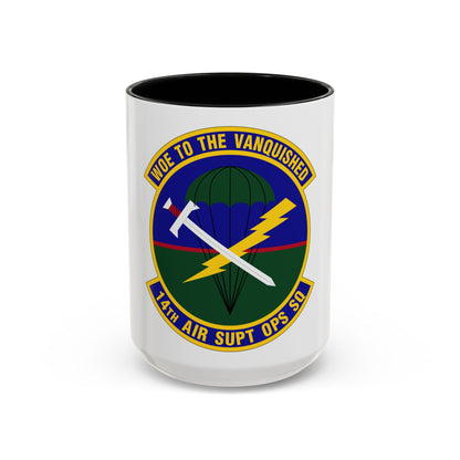 14 Air Support Operations Squadron ACC (U.S. Air Force) Accent Coffee Mug