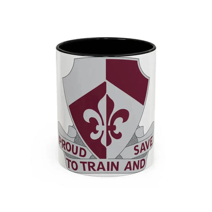 261st Medical Battalion (U.S. Army) Accent Coffee Mug 11oz Black - Go Mug Yourself