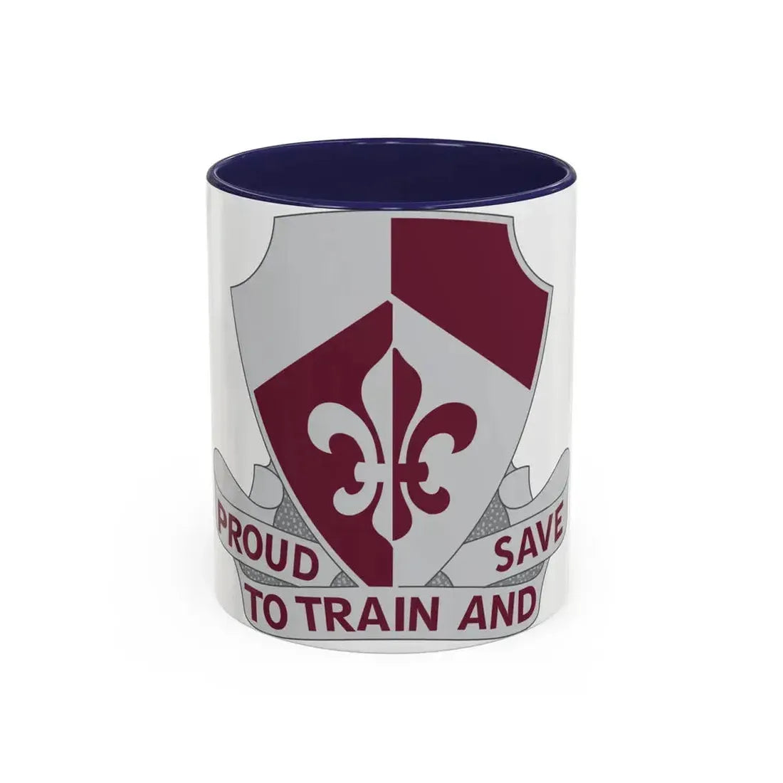 261st Medical Battalion (U.S. Army) Accent Coffee Mug 11oz Navy - Go Mug Yourself