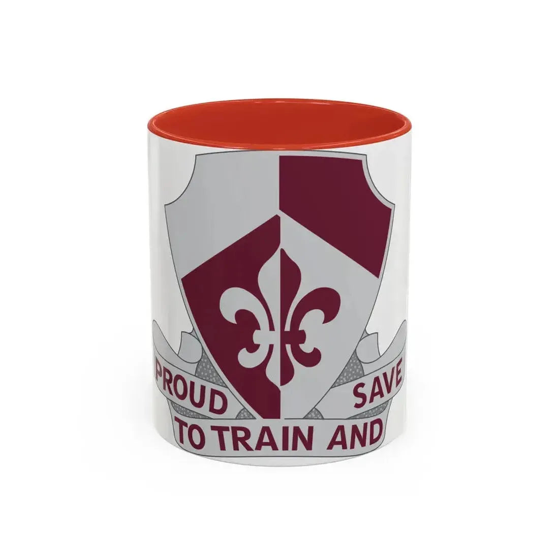 261st Medical Battalion (U.S. Army) Accent Coffee Mug 11oz Red - Go Mug Yourself