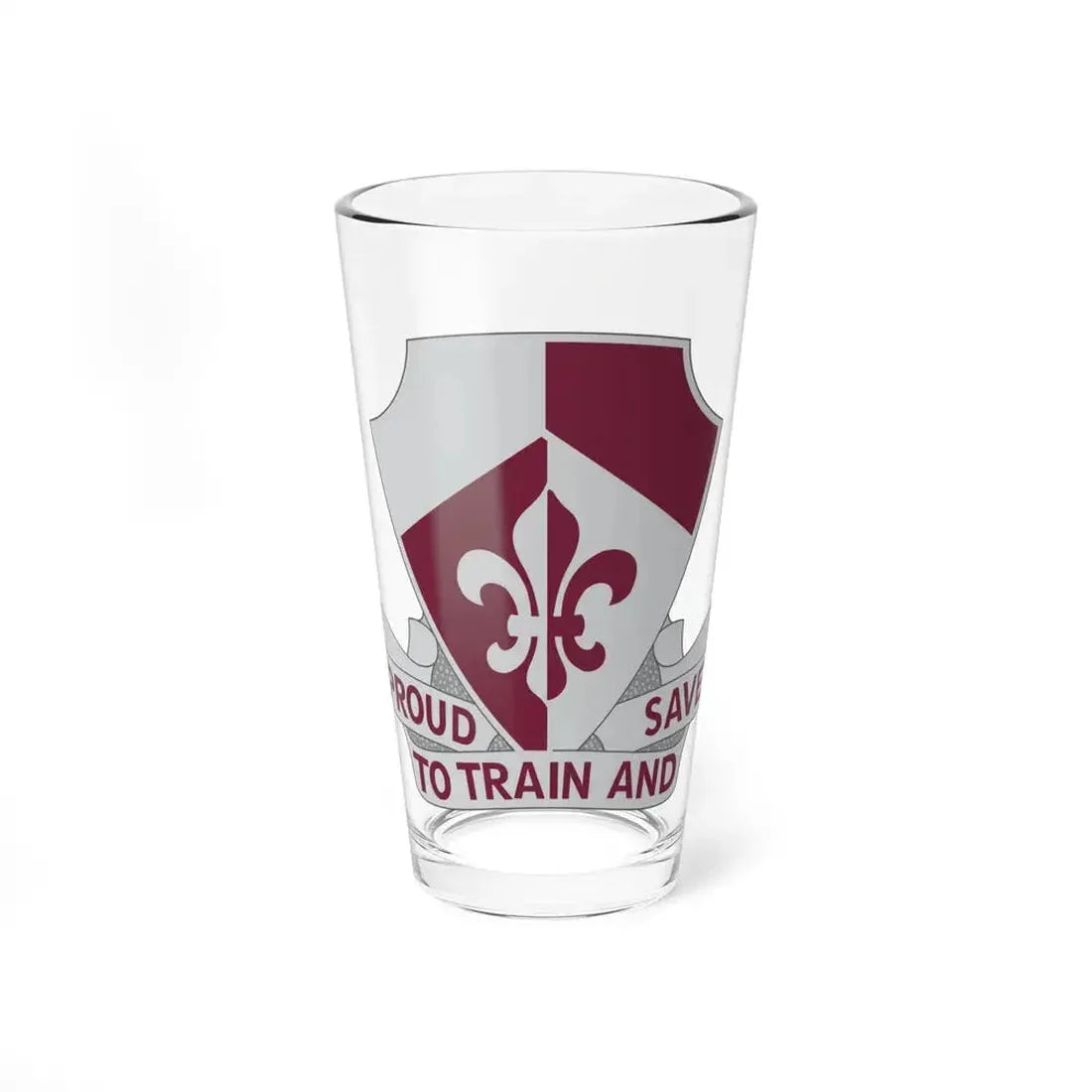 261st Medical Battalion (U.S. Army) Pint Glass 16oz 16oz - Go Mug Yourself