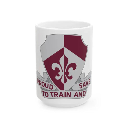 261st Medical Battalion (U.S. Army) White Coffee Mug 15oz - Go Mug Yourself