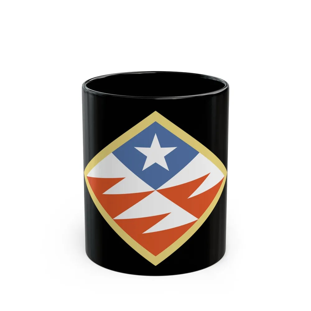 261st Theater Tactical Signal Brigade (U.S. Army) Black Coffee Mug-11oz-Go Mug Yourself