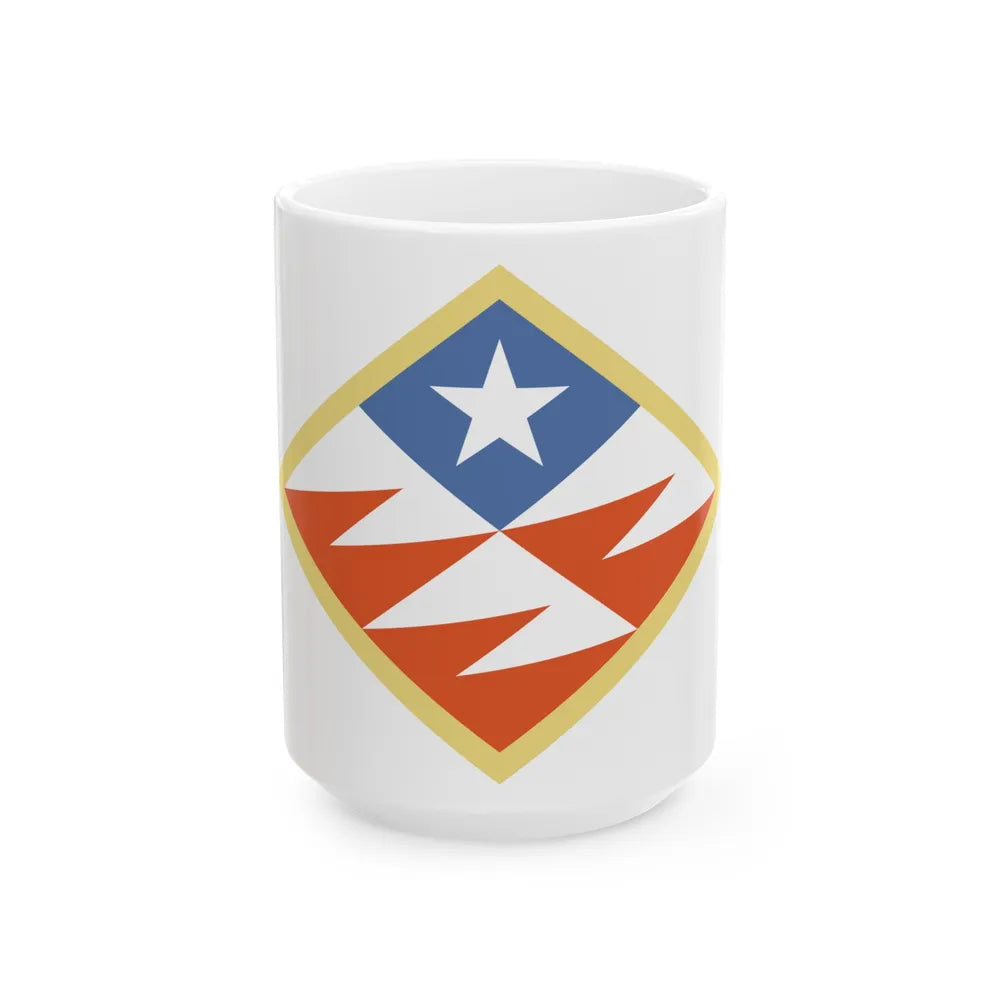 261st Theater Tactical Signal Brigade (U.S. Army) White Coffee Mug-15oz-Go Mug Yourself