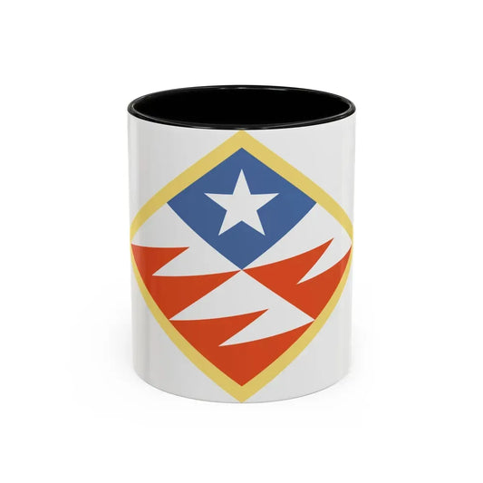 261st Theater Tactical Signal Brigade (U.S. Army) Accent Coffee Mug 11oz Black - Go Mug Yourself