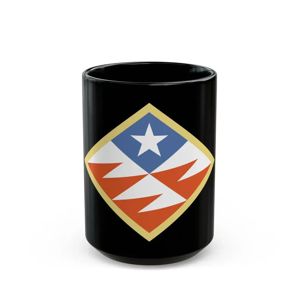 261st Theater Tactical Signal Brigade (U.S. Army) Black Coffee Mug 15oz - Go Mug Yourself