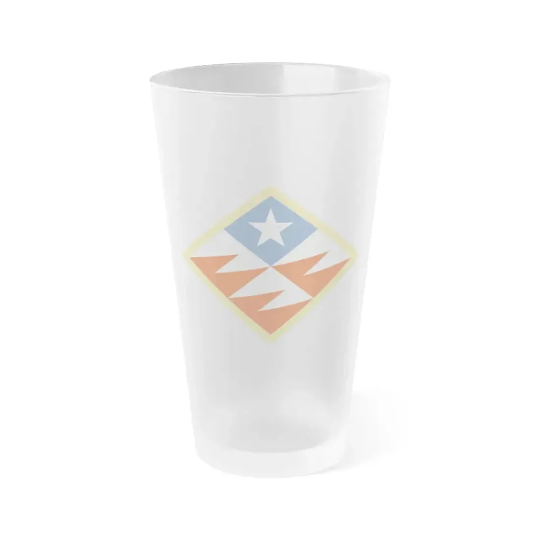 261st Theater Tactical Signal Brigade (U.S. Army) Frosted Pint Glass 16oz Default Title - Go Mug Yourself