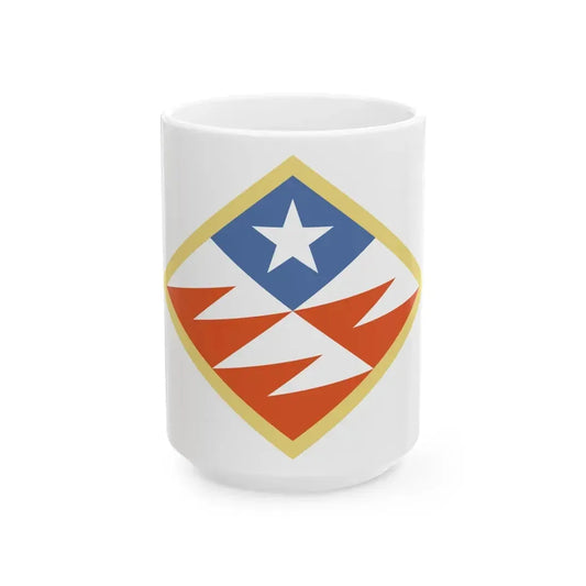 261st Theater Tactical Signal Brigade (U.S. Army) White Coffee Mug 15oz - Go Mug Yourself
