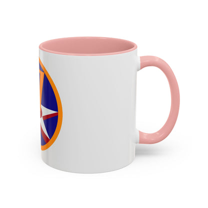 7 Air Force (U.S. Army) Accent Coffee Mug