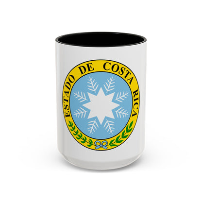 Coat of arms of Costa Rica (1840-1842) - Accent Coffee Mug