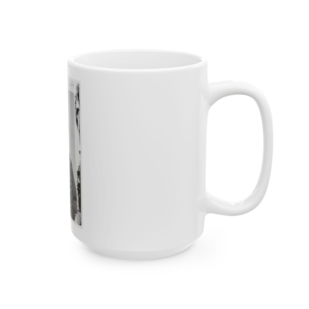 Portrait Of Maj. Gen. Daniel E. Sickles, Officer Of The Federal Army (U.S. Civil War) White Coffee Mug