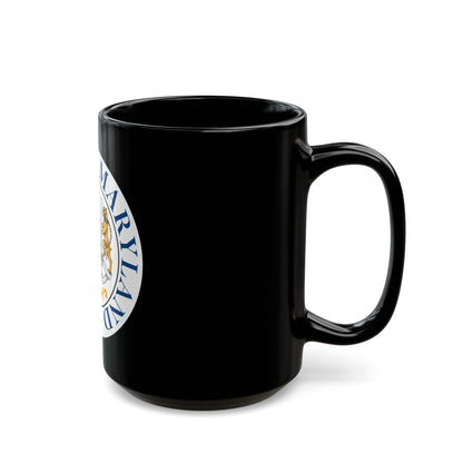 Seal of Rockville Maryland - Black Coffee Mug