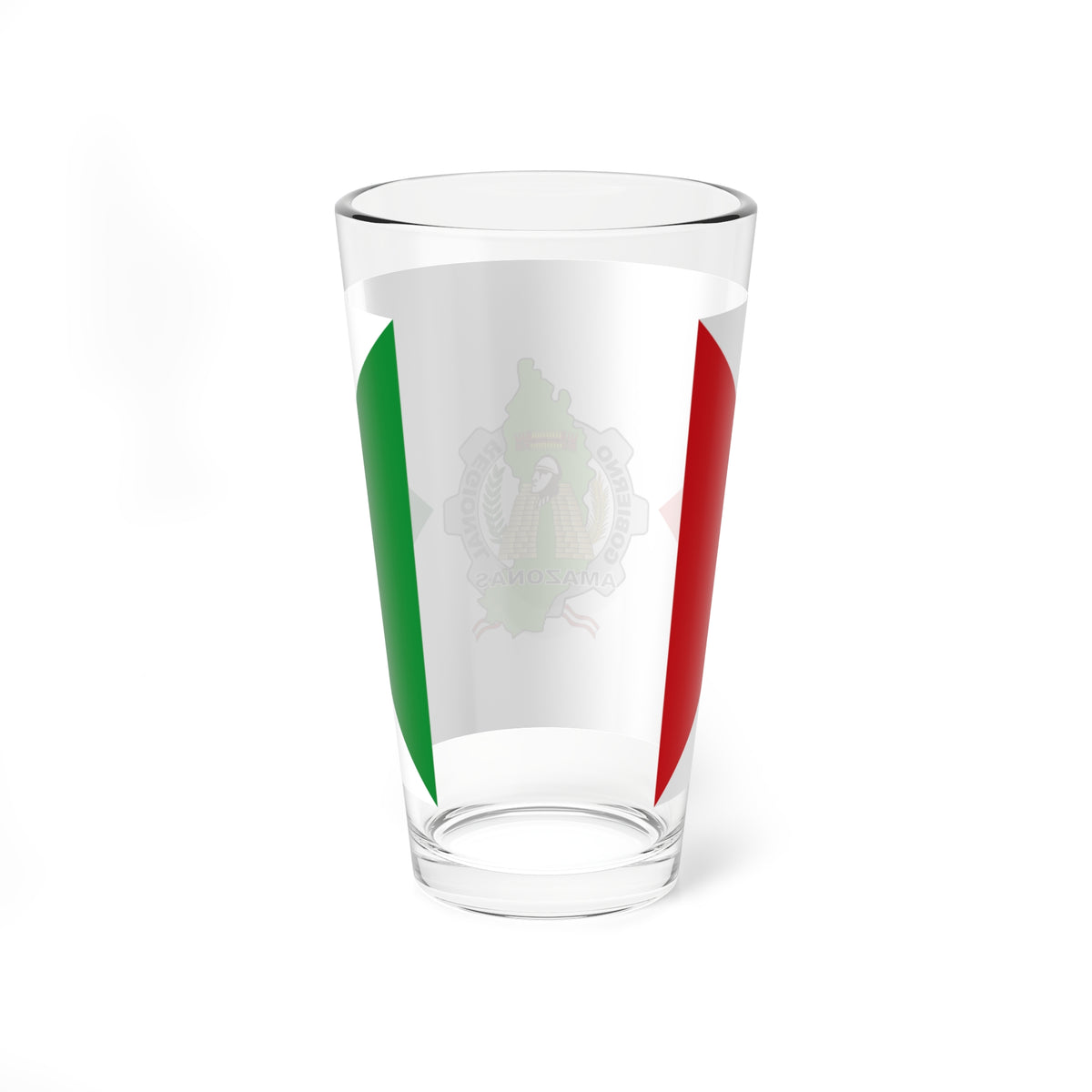 Amazonas bandera (Peru) Pint Glass 16oz
