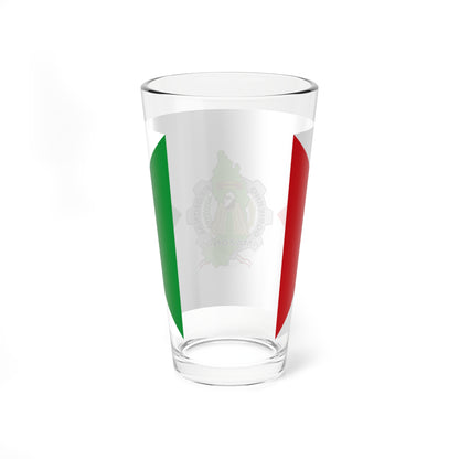 Amazonas bandera (Peru) Pint Glass 16oz