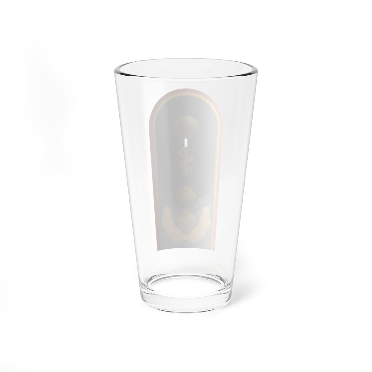 LD B 62b Generalstabsarzt HM L (Military Rank) Pint Glass 16oz