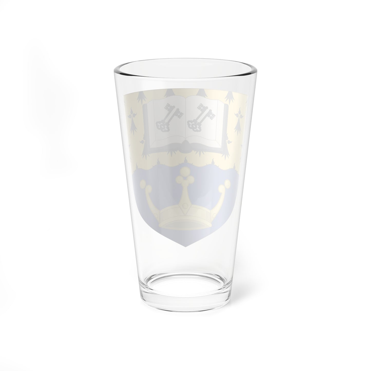 Shield of Kingston University (United Kingdom) (Coat of Arms) Pint Glass 16oz