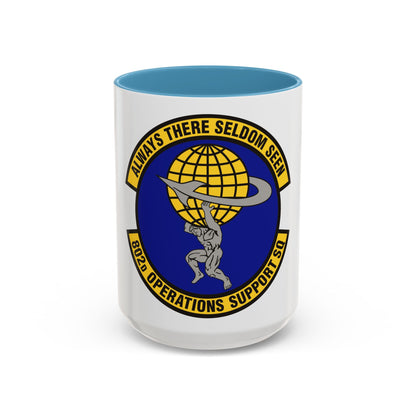 802d Operations Support Squadron (U.S. Air Force) Accent Coffee Mug