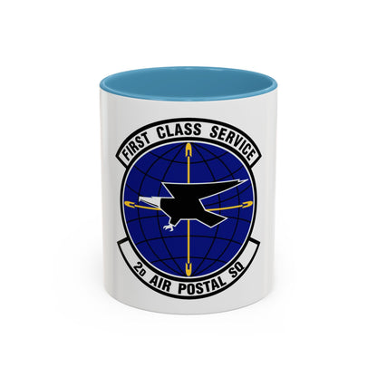 2d Air Postal Squadron (U.S. Air Force) Accent Coffee Mug