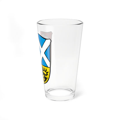 DEU Alerheim COA (Germany) (Coat of Arms) Pint Glass 16oz