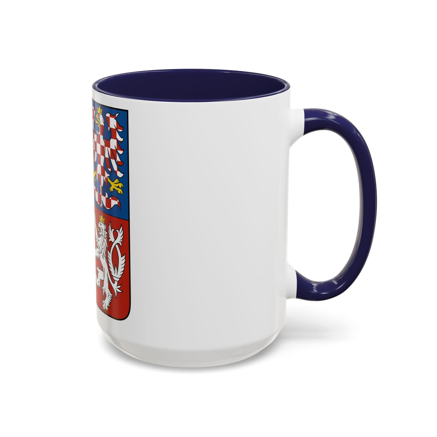 Coat of arms of the Czech Republic - Accent Coffee Mug