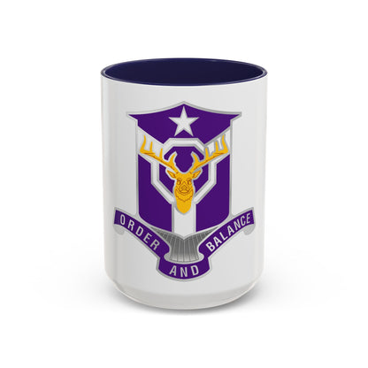 83 Civil Affairs Battalion (U.S. Army) Accent Coffee Mug